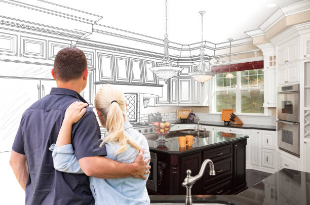 Custom kitchen cabinets installed in a Florence home